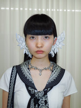 Load image into Gallery viewer, Crimson Cascade Ear Ornament
