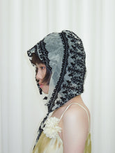 Load image into Gallery viewer, Velvet Feline Ombre Hood
