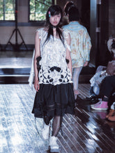 Load image into Gallery viewer, Midnight Corset Lace Skirt
