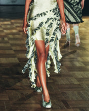 Load image into Gallery viewer, Lemon Ribbon Cascade Dress
