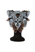 Load image into Gallery viewer, Alcantara Leopard Feline Laser Love Headpiece
