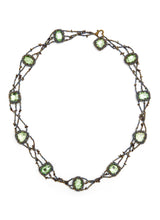 Load image into Gallery viewer, &quot;BIJOUX&quot; GREEN TOURMALINE BEADED BELT
