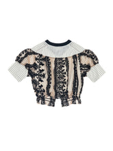 Load image into Gallery viewer, Lace Pitch Crop Top
