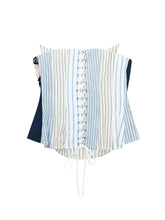 Load image into Gallery viewer, Sailor's Patchwork Bustier
