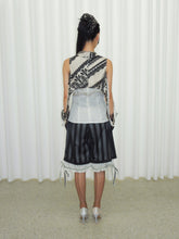 Load image into Gallery viewer, Midnight Pinstripe Muse Top
