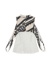 Load image into Gallery viewer, Midnight Pinstripe Muse Top
