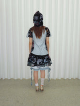 Load image into Gallery viewer, Striped Cat Kaleidoscope Dress
