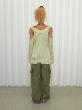 Load image into Gallery viewer, Lemon Ruffle Flow Blouse
