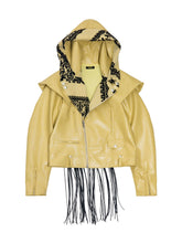 Load image into Gallery viewer, Citron Fringe Rider Jacket
