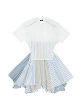 Load image into Gallery viewer, Deconstructed Sailor Dress

