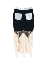 Load image into Gallery viewer, Suspender Illusion Top / Skirt
