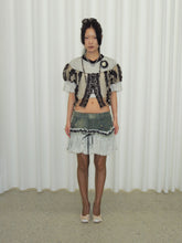 Load image into Gallery viewer, Denim Bloom Bubble Skirt
