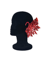 Load image into Gallery viewer, Crimson Cascade Ear Ornament
