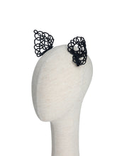 Load image into Gallery viewer, Noir Lace Cat Ears
