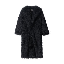 Load image into Gallery viewer, FAUX-FUR OVERCOAT
