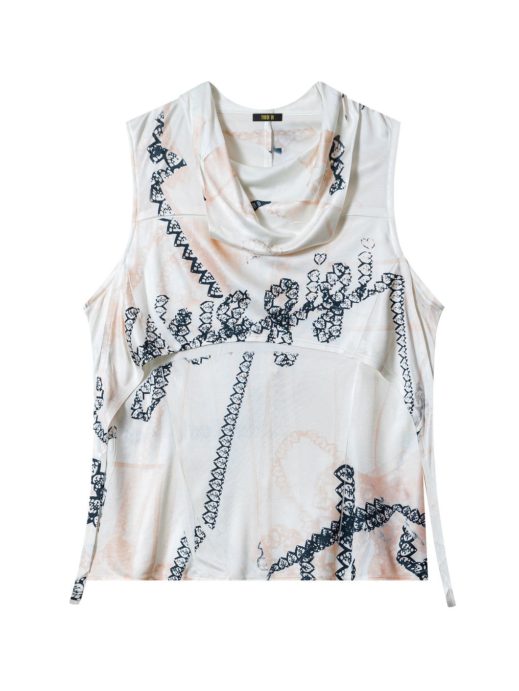 White Logo Tank-top