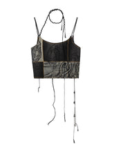 Load image into Gallery viewer, Upcycled Denim Tank-top
