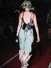 Load image into Gallery viewer, Upcycled Denim Tank-top
