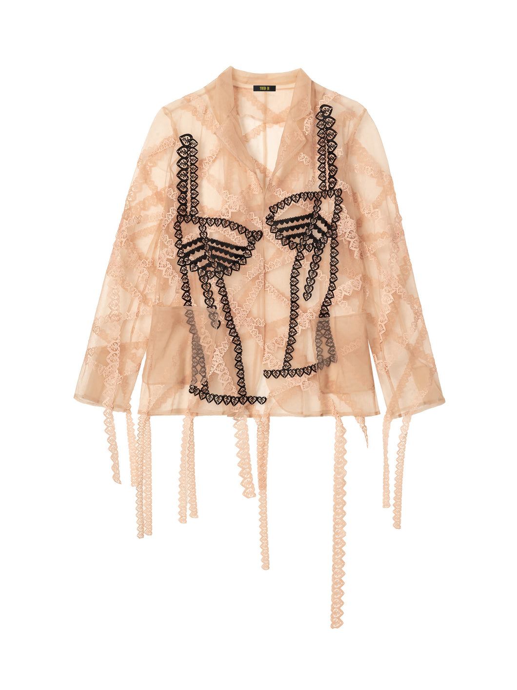 Peach X-Ray Jacket