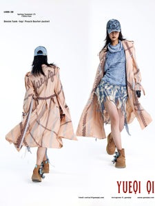 Peach Duster Jacket