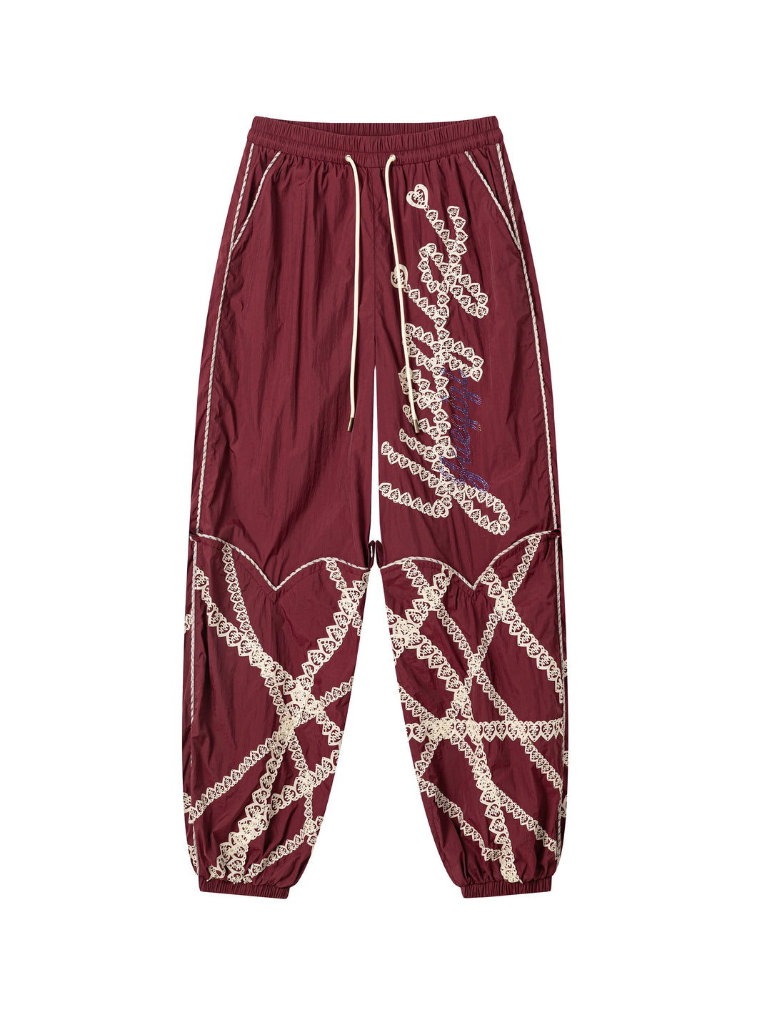 Burgundy Western UV Protection Pants