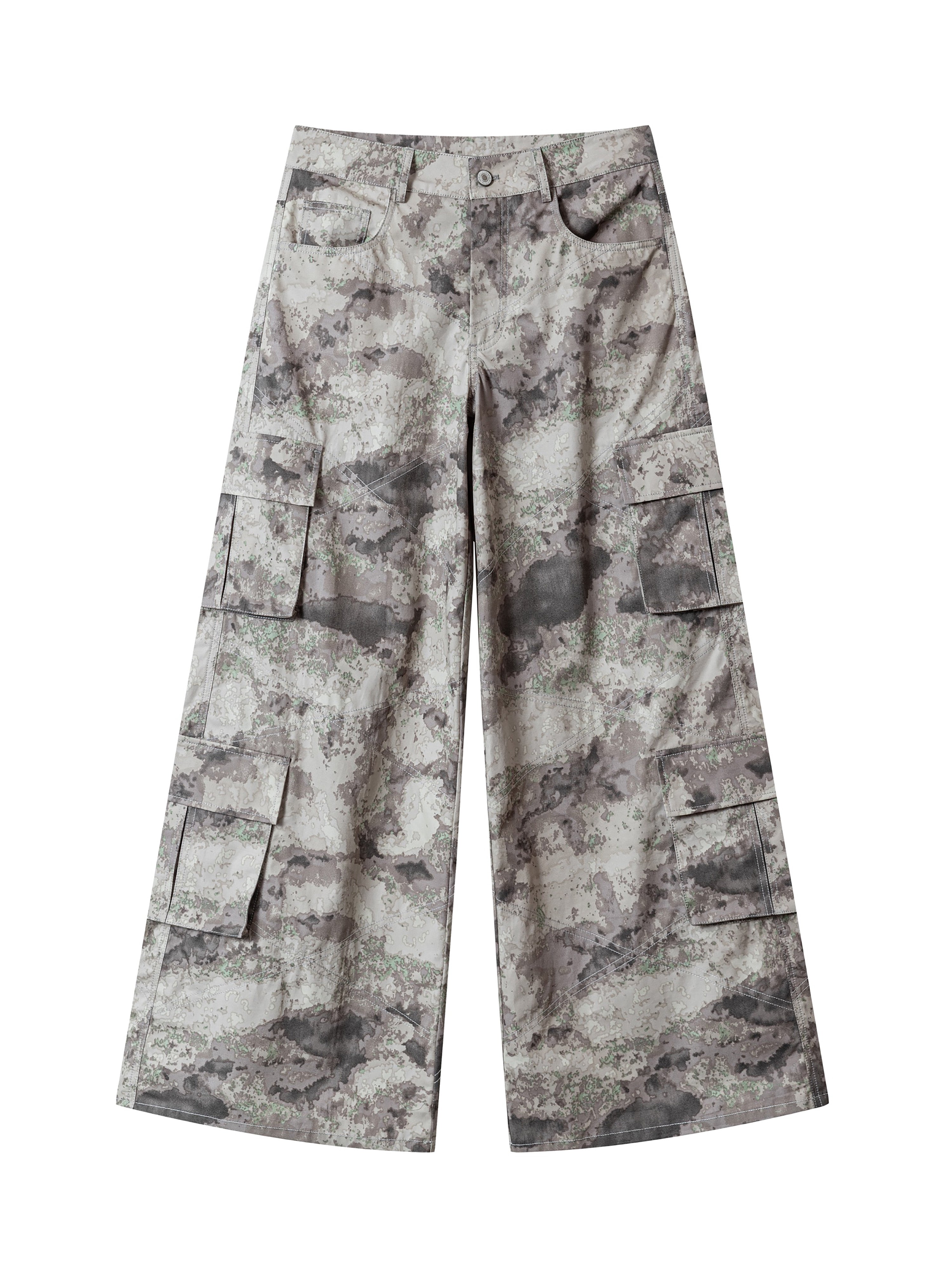 パンツ Yueqiqi Camo Cargo Convertible Pants BOTTOMS – YUEQI QI