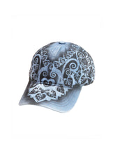 Load image into Gallery viewer, Airbrushed Baseball Cap (Blue/Black)
