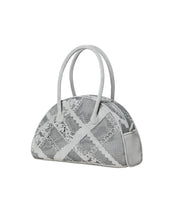 Load image into Gallery viewer, Ash Lace Perforated Half Moon Mini Bag
