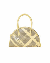 Load image into Gallery viewer, Butter Lace Perforated Half Moon Mini Bag

