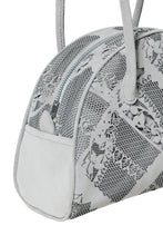 Load image into Gallery viewer, Ash Lace Perforated Half Moon Mini Bag
