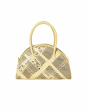 Load image into Gallery viewer, Butter Lace Perforated Half Moon Mini Bag

