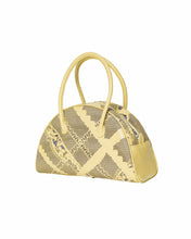 Load image into Gallery viewer, Butter Lace Perforated Half Moon Mini Bag

