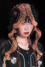 Load image into Gallery viewer, Laser Love Aries Headpiece (Orange/Black)
