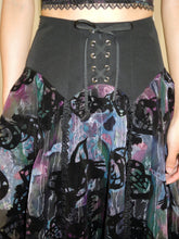 Load image into Gallery viewer, Mystic Feline Fantasy Skirt
