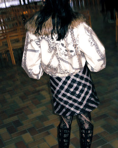 Laser Love Weave Skirt