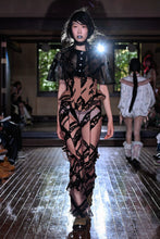 Load image into Gallery viewer, Sheer Lace Flared Trousers
