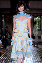 Load image into Gallery viewer, Floral Draped Corset
