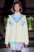 Load image into Gallery viewer, Butter Rosa Lace Panel Track Jacket
