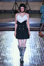 Load image into Gallery viewer, Black Camisole Blazer Dress
