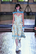 Load image into Gallery viewer, Floral Draped Corset
