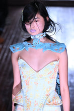 Load image into Gallery viewer, Floral Draped Corset
