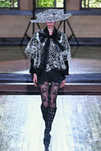 Load image into Gallery viewer, Lace Bow Batwing Dress
