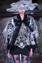 Load image into Gallery viewer, Lace Bow Batwing Dress
