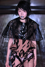 Load image into Gallery viewer, Black Rosa Laser Cape
