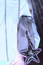 Load image into Gallery viewer, Ash Lace Perforated Half Moon Bag
