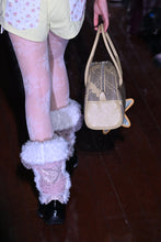 Load image into Gallery viewer, Butter Lace Perforated Half Moon Mini Bag

