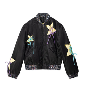 Star Bomber Jacket (Black)