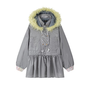 Skirted Parka (Grey)