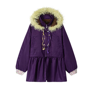 Skirted Parka (Purple)