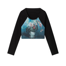 Load image into Gallery viewer, Raglan Vase Print Shirt
